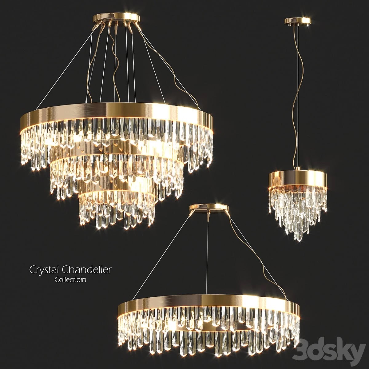 Crystal chandelier collectioin