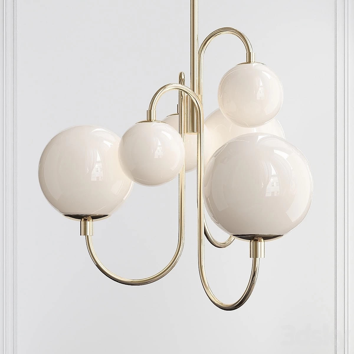 Pelle Chandelier Gooseneck West Elm