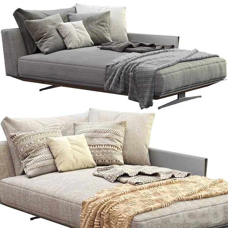 Chaise Lounge Bretton By Flexform