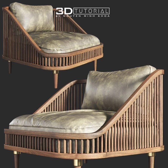 by Nguyen Minh Khoa KBH Lounge Chair 203