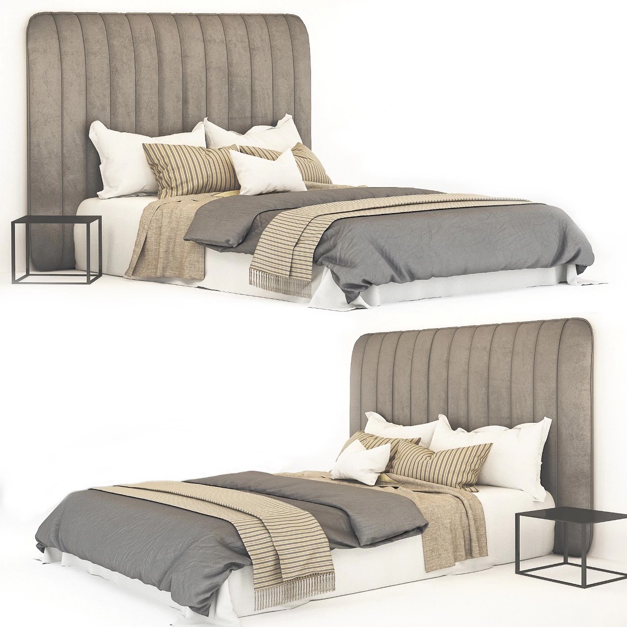 Gray bed 02