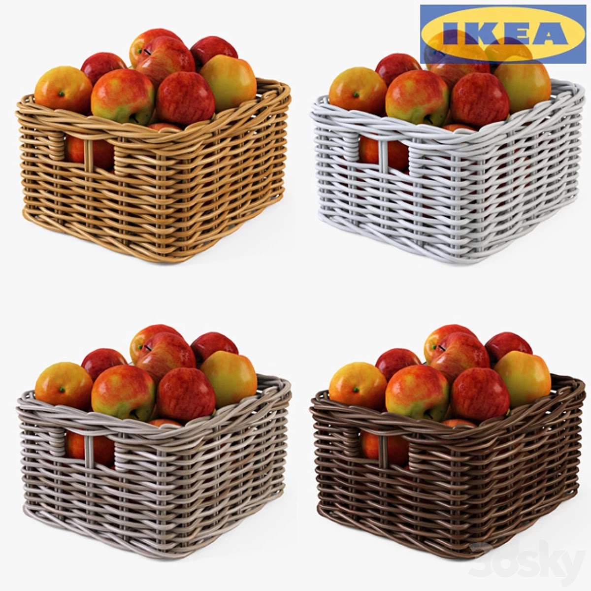 IKEA Shopping BYUHOLMA 01 with apples
