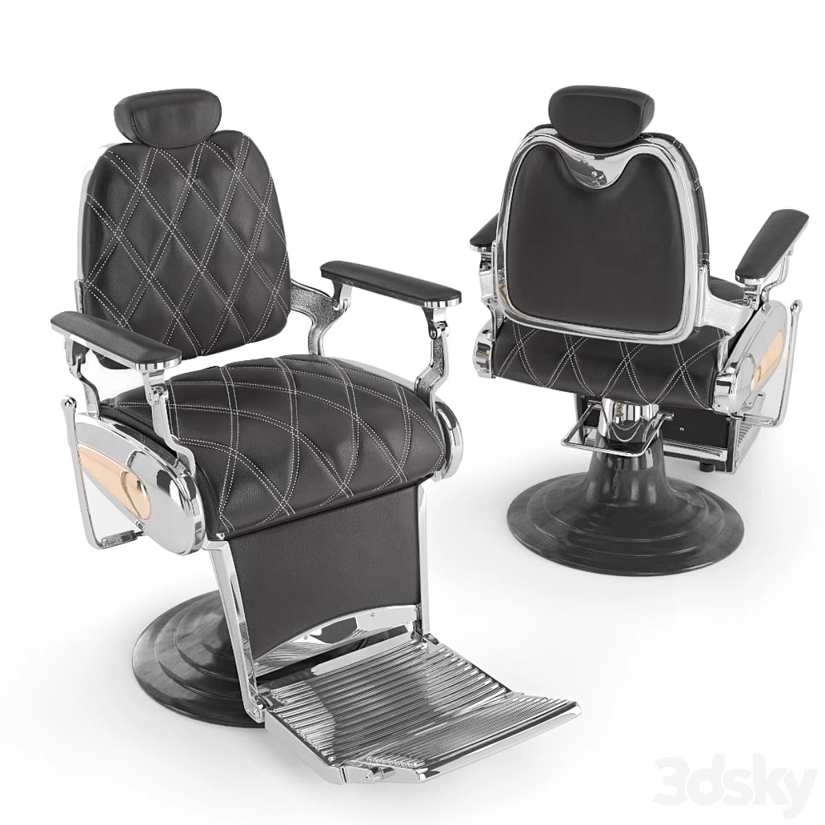 Armchair for hairdresser