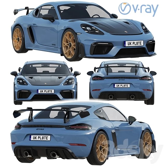 Porsche 718 Cayman GT4 RS 2022 #911 #992 #2022