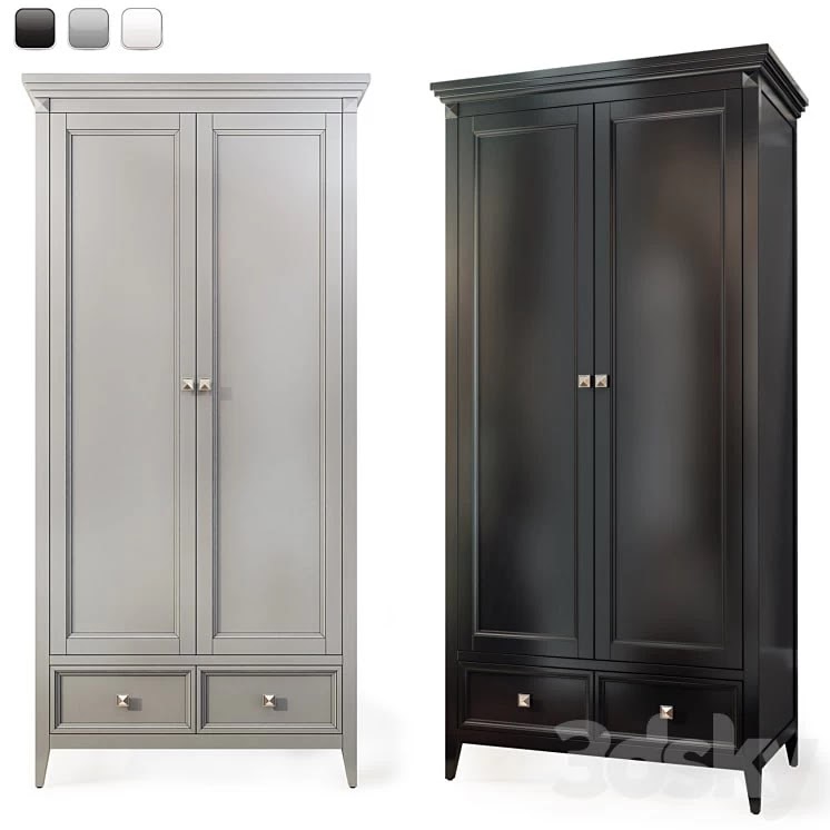 Hinged wardrobe for RFS Brooklyn clothes. Wardrobe by MebelMoscow -door