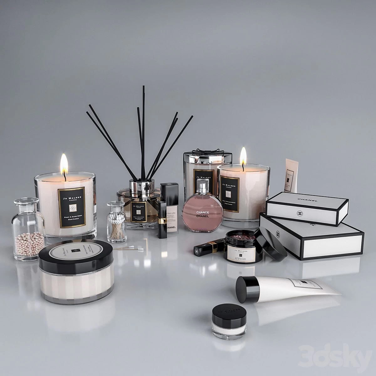 Decorative makeup set