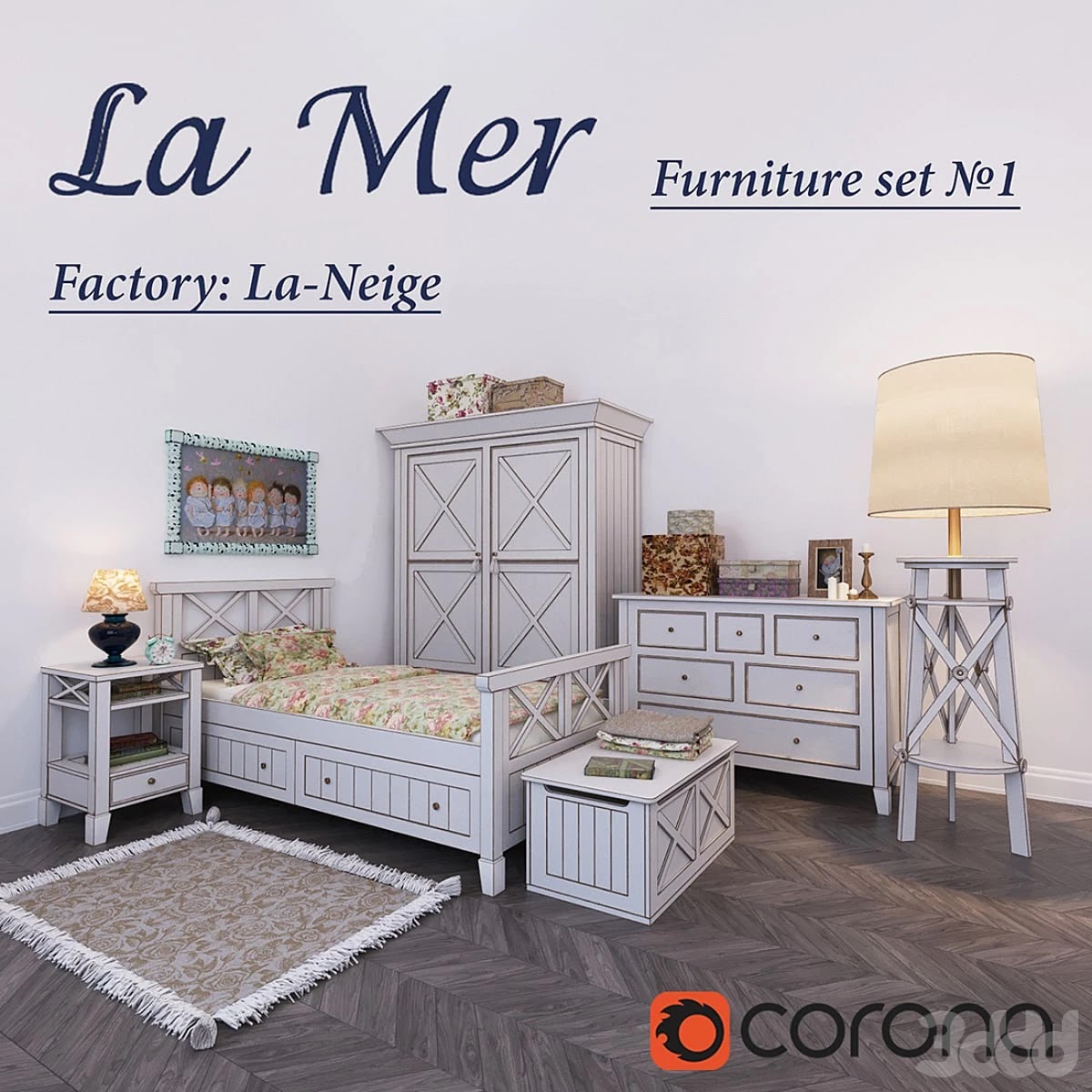 Lamer furniture set №1 -chic