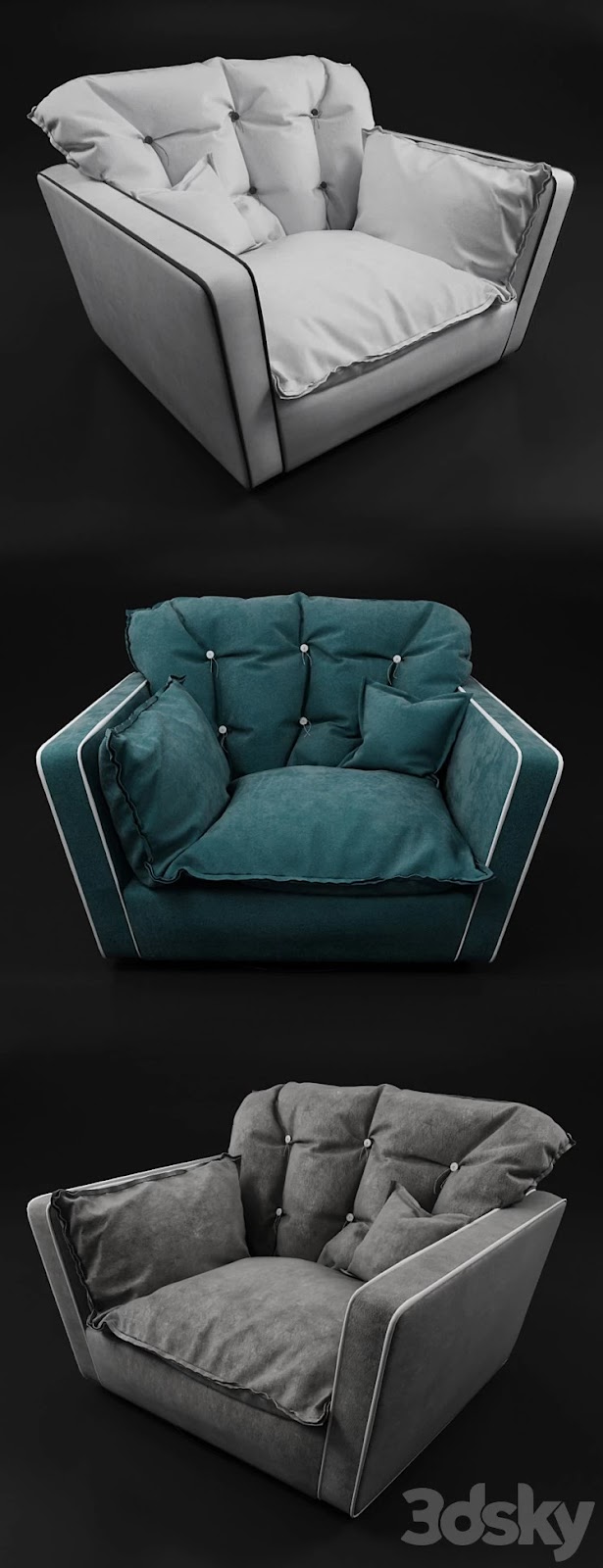 Baxter Sorrento Armchair