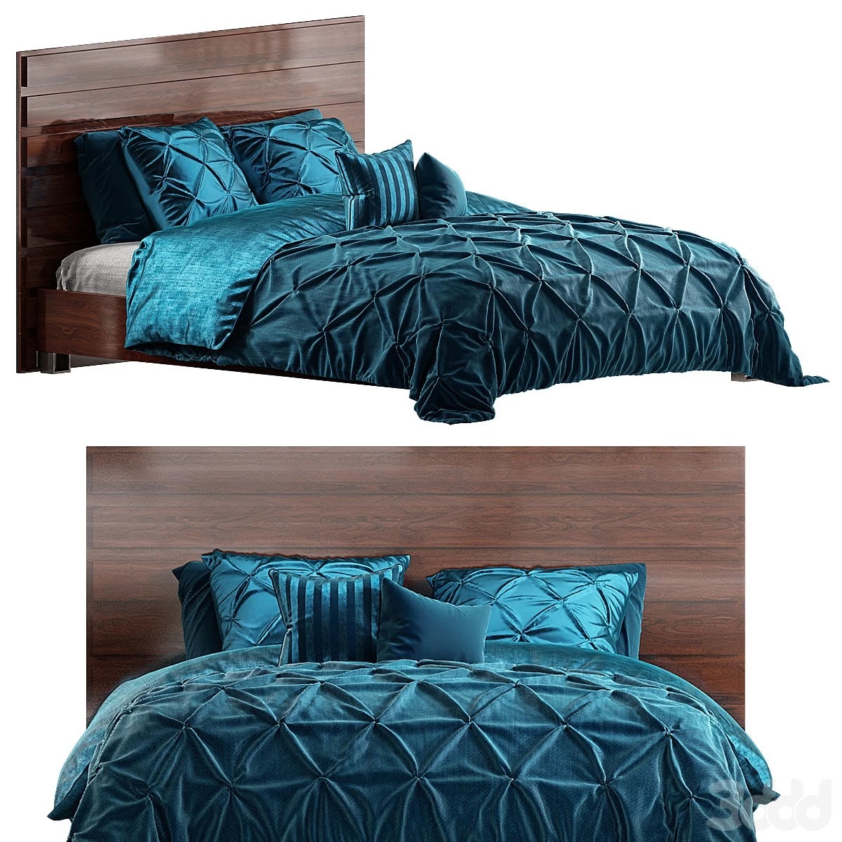 PINTUCK BED