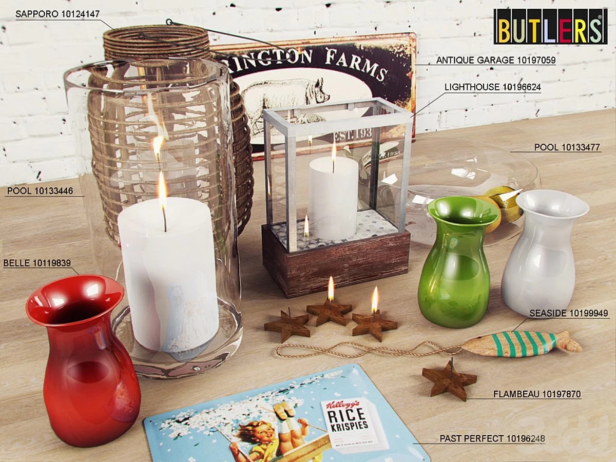 Butlers decorative set