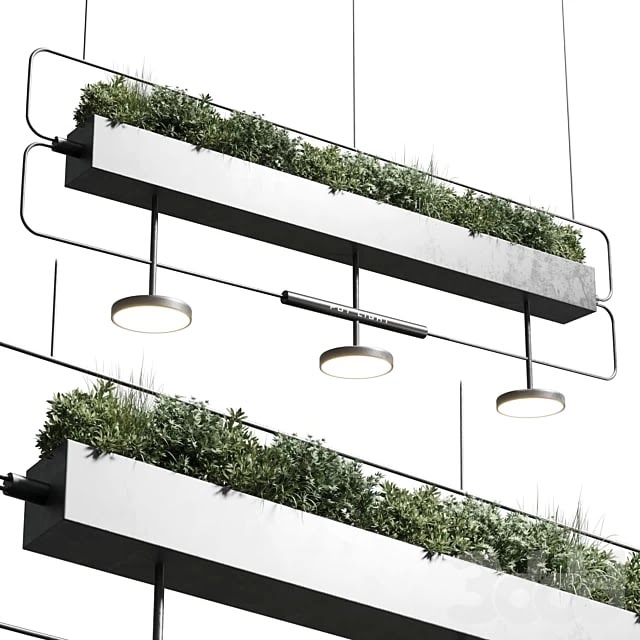pot light pendant - plant light hanging 07
