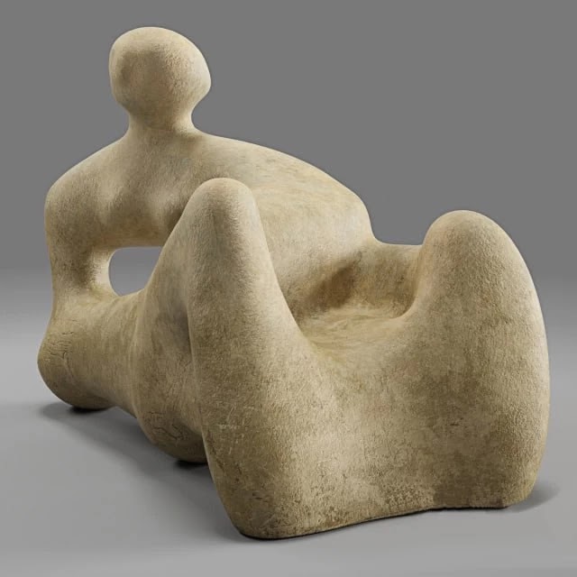 Henry Moore Recumbent Figure