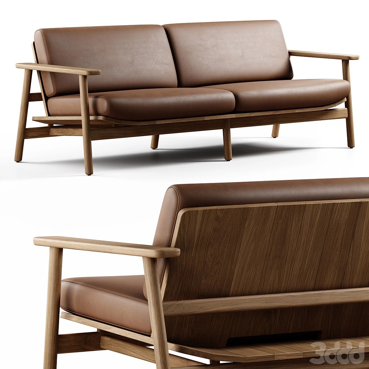 Kettal - Riva, 3 Seater Sofa