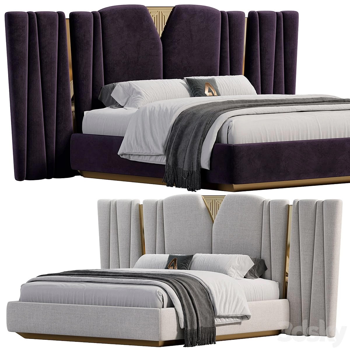 Tokyo Karyola bed by Area Mobilya