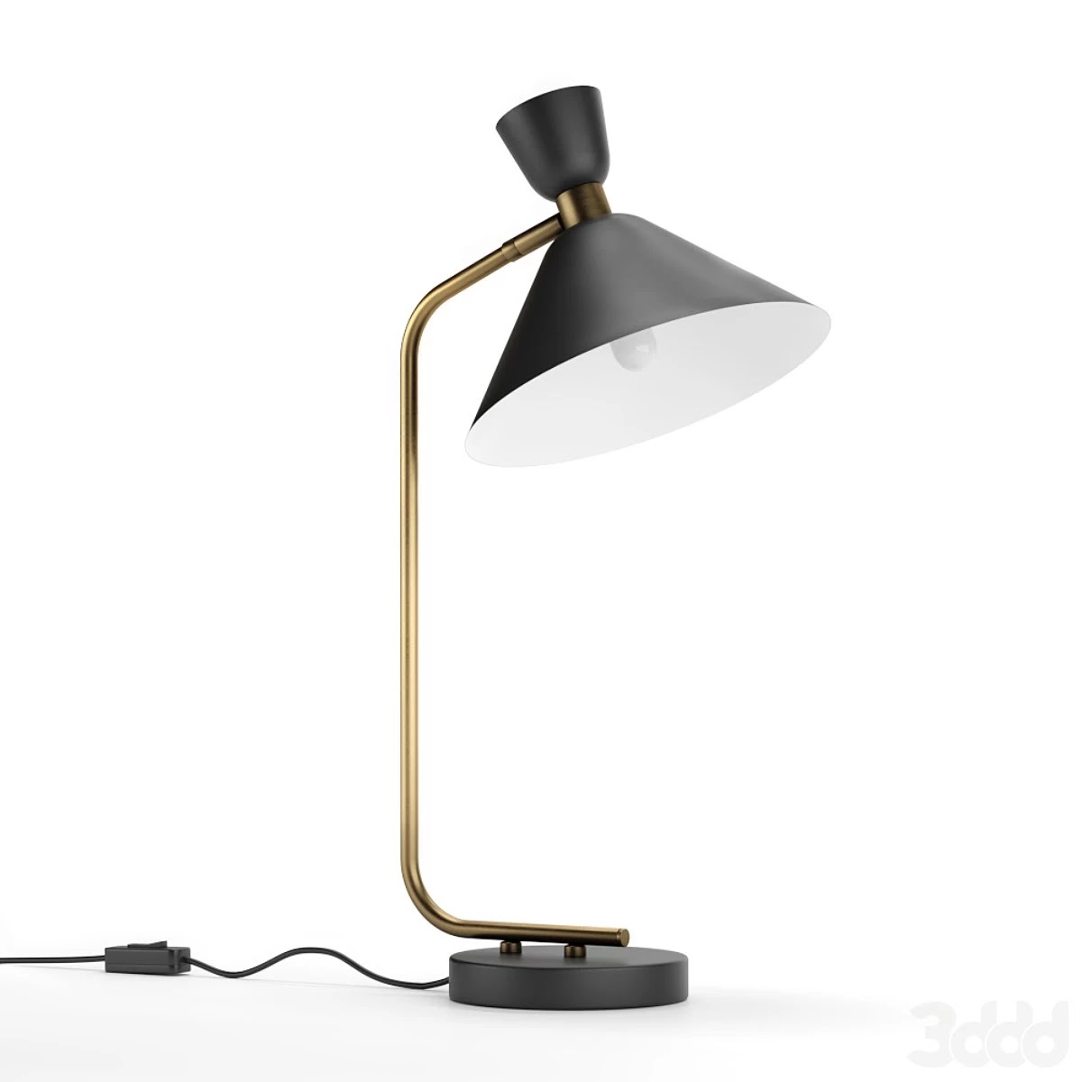 Brass lamp Zoticus