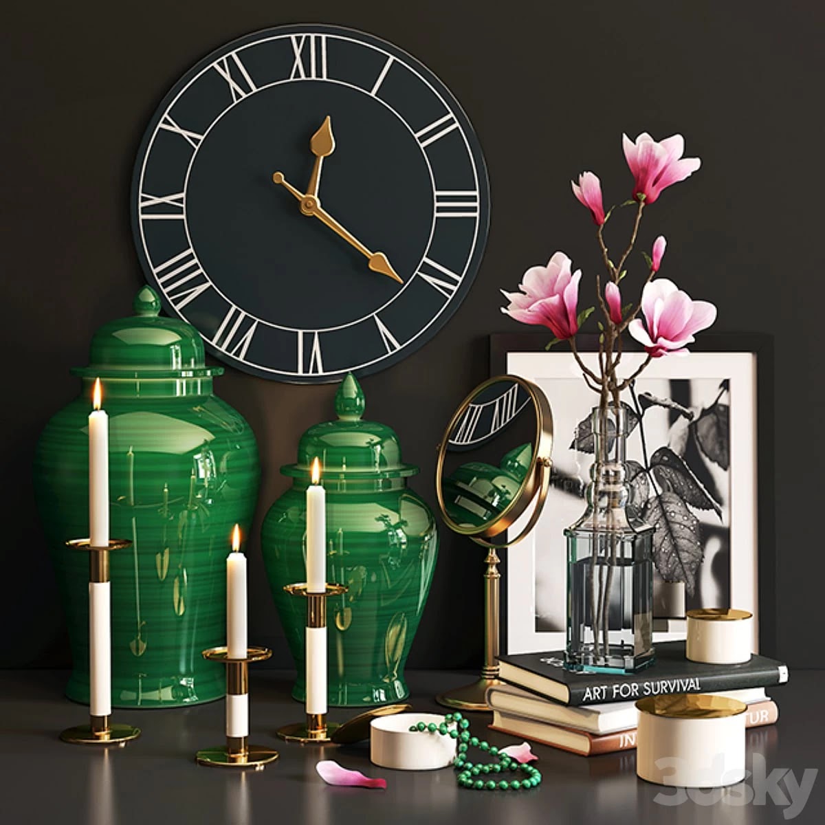 Decor set MAGNOLIA