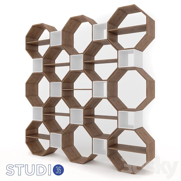 shelves display