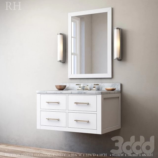 HUTTON SINGLE FLOATING VANITY