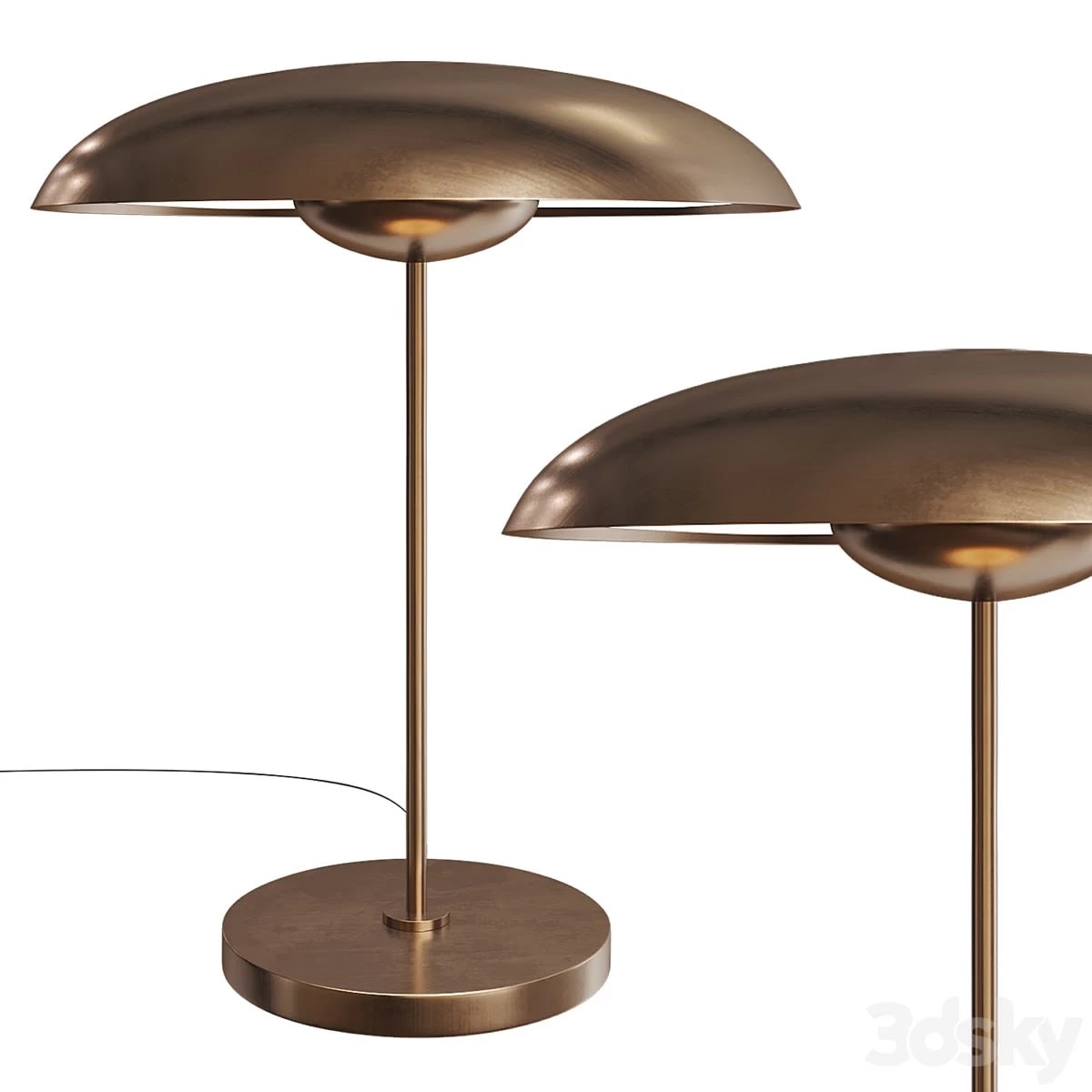 Solstice Ore Table Lamp by Eva Menz