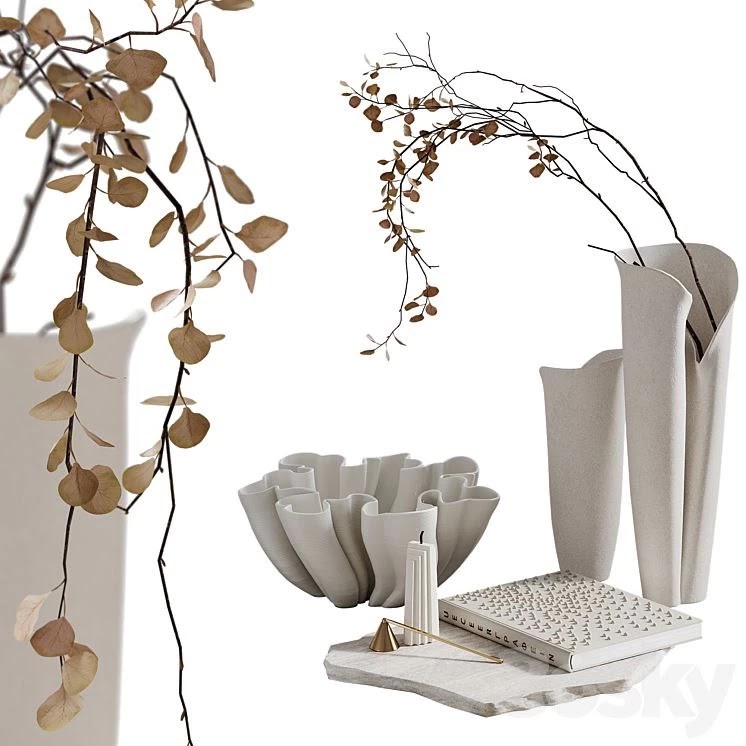 Decorative set White