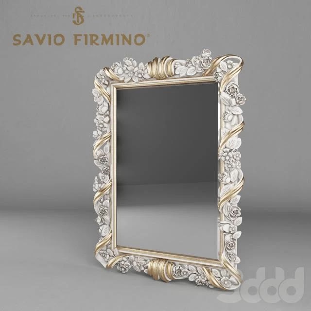 Savio Firmino 4380. Mirror moldings ornament decoration carving flowers ribbons mirror