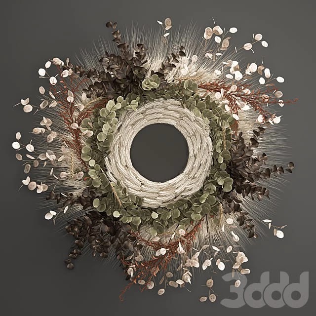 Bouquet 220. Wheat, wreath, wall decor, dried flower, Lunnik, Lunaria, natural decor, eco design, branches #