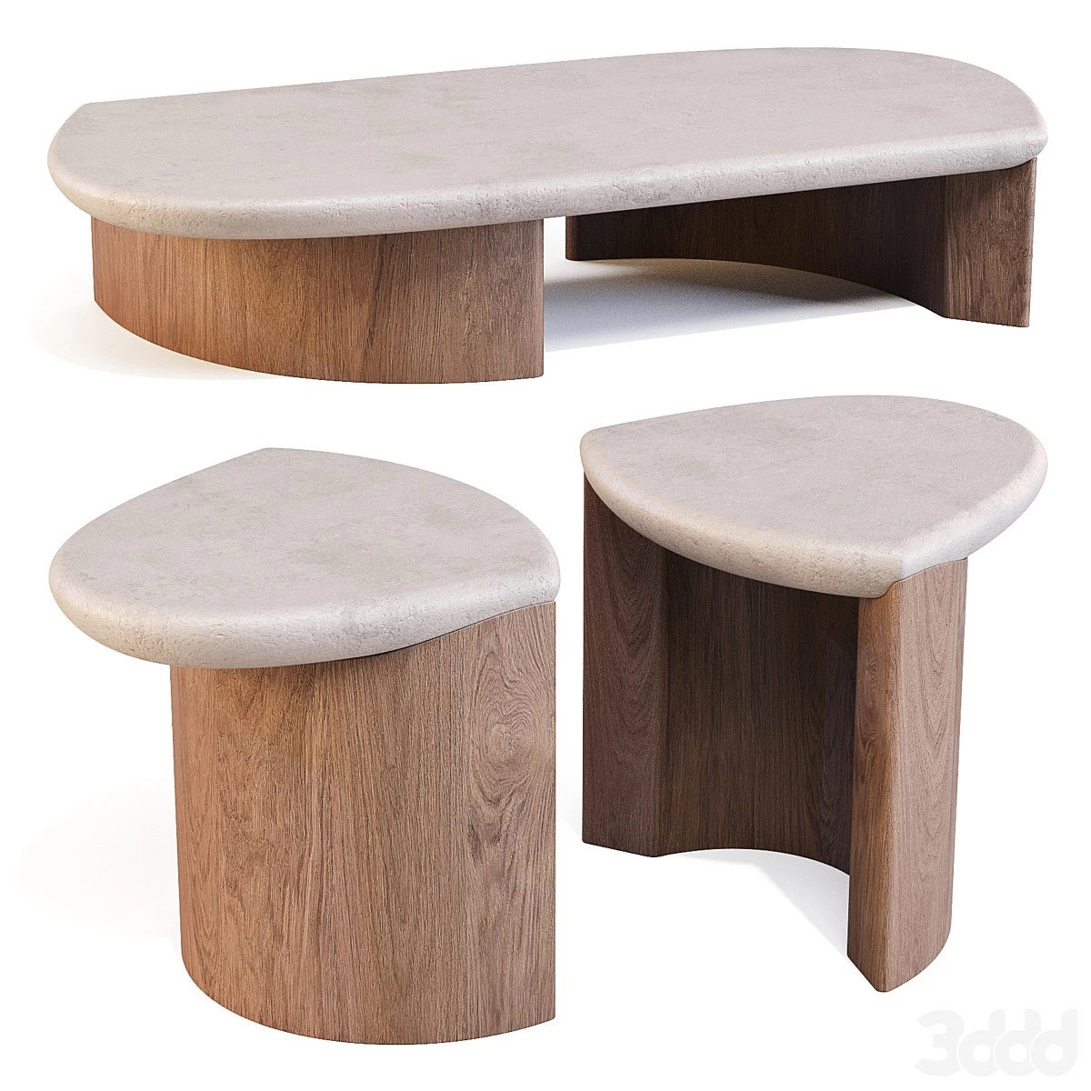 Collection Particuliere: Lady R - Coffee and Side Table