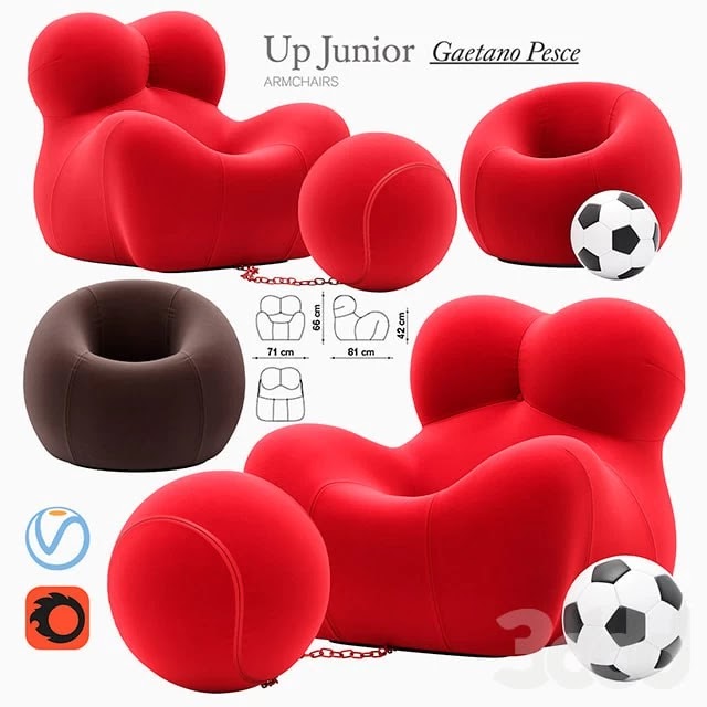 Up Junior armchair