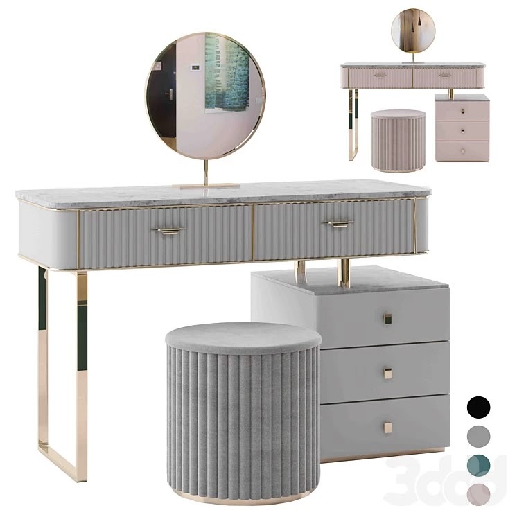 Makeup Vanity Set 02 -up