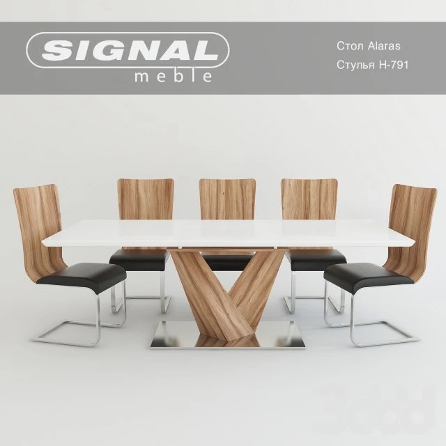 Table Alaras chairs H-791 factory Signal