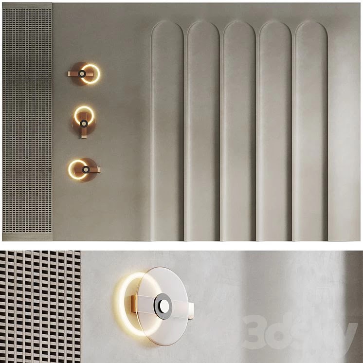 Decorative wall panel Coliseum (3 panels)