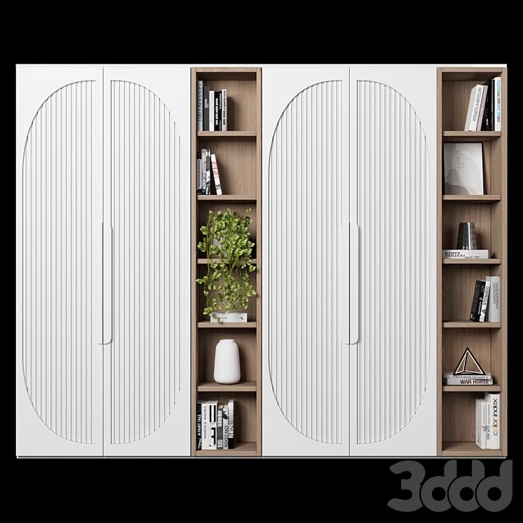 Cabinet with shelves 11