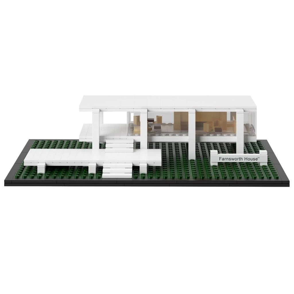 Farnsworth House by Lego