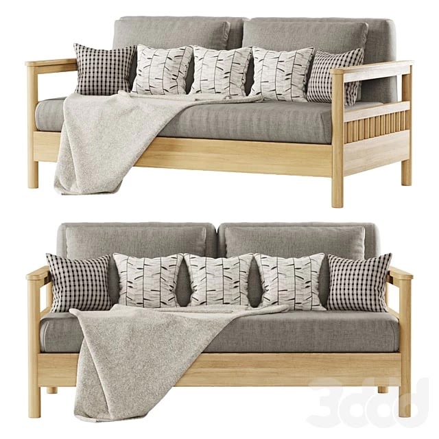 Tribeca outdoor sofa / Double garden sofa