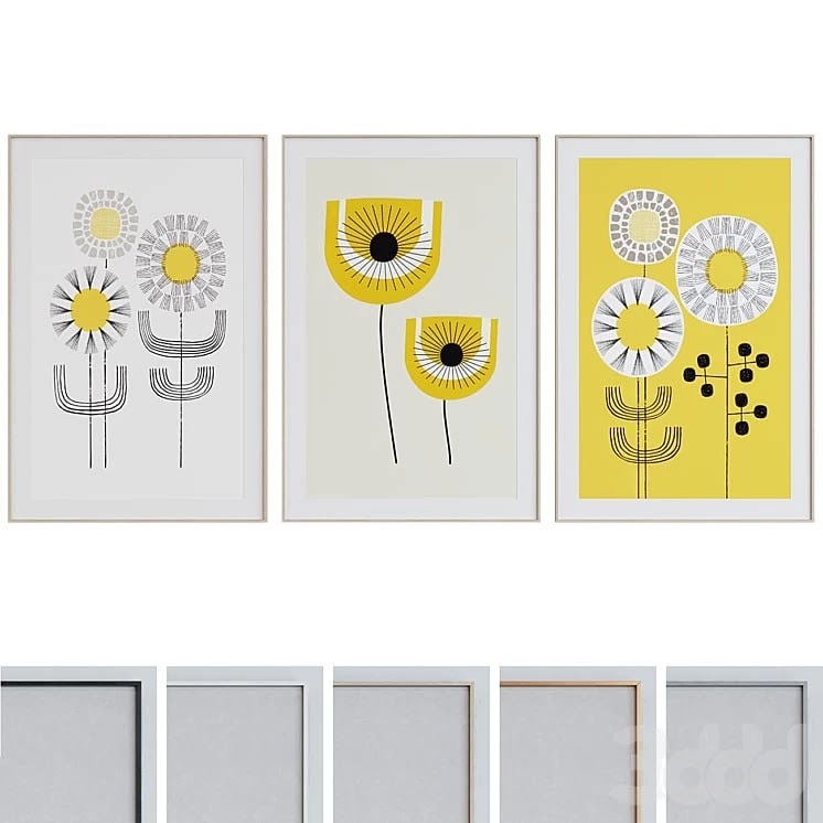Picture Frame Set 667