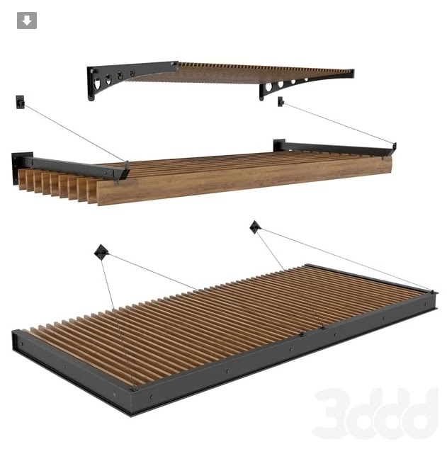Steel canopy