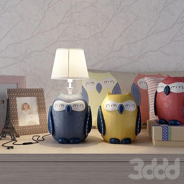 Set decoration for a children #39 & Owl