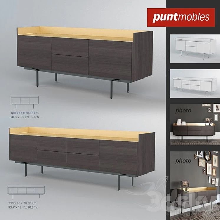 Punt Mobles / Stockholm Sideboard