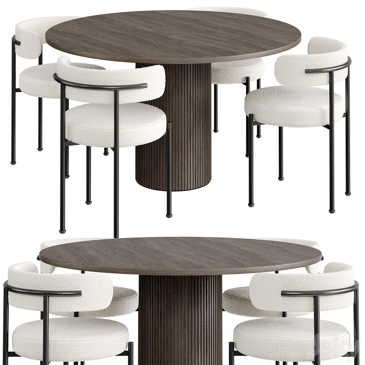 Dinning Set 44 +Chair