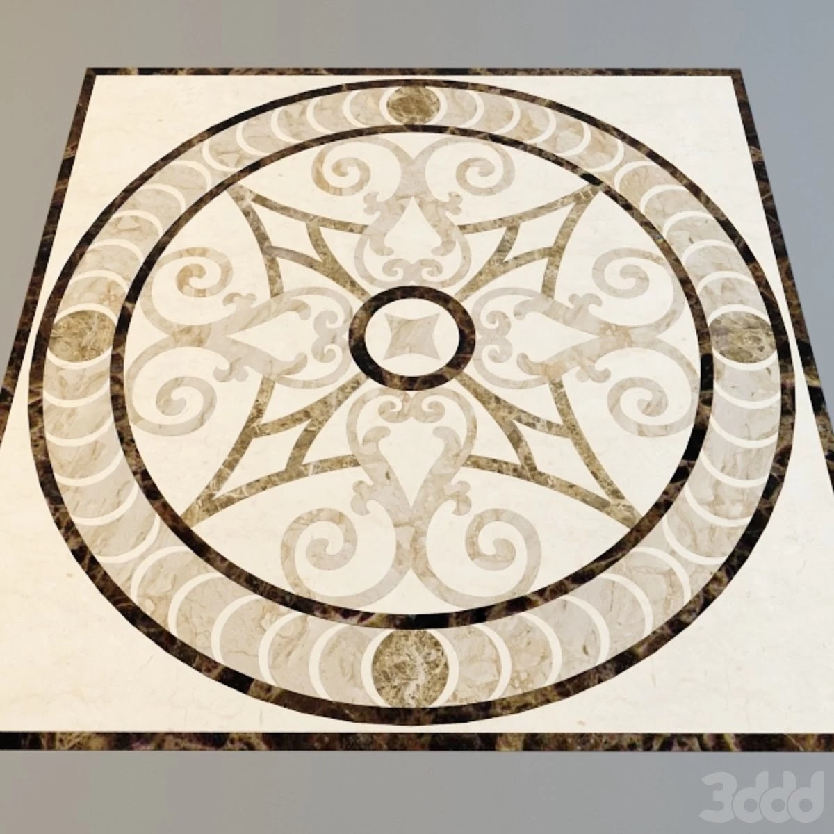 panels of marble