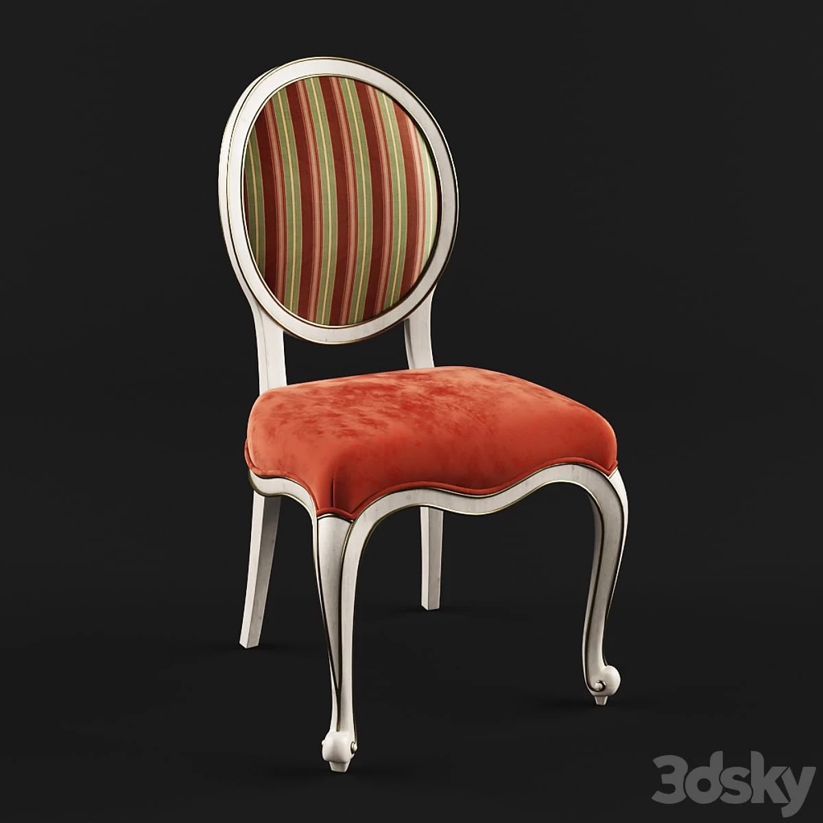 Dining chair in the style of Provence article PV-720E-2