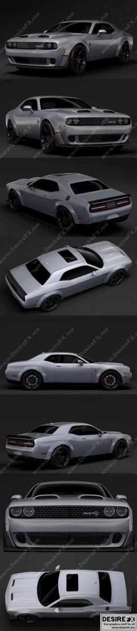 Dodge Challenger SRT Hellcat Redeye Widebody LC 2020