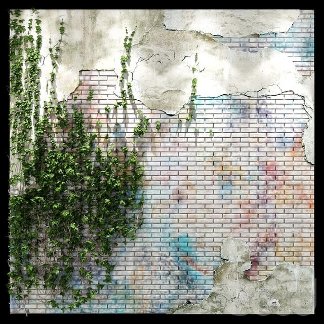Grunge brick wall