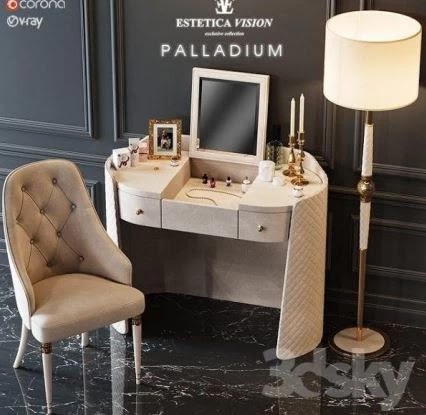 TOILET TABLE PALLADIUM