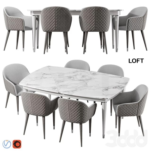 Estetica Loft set
