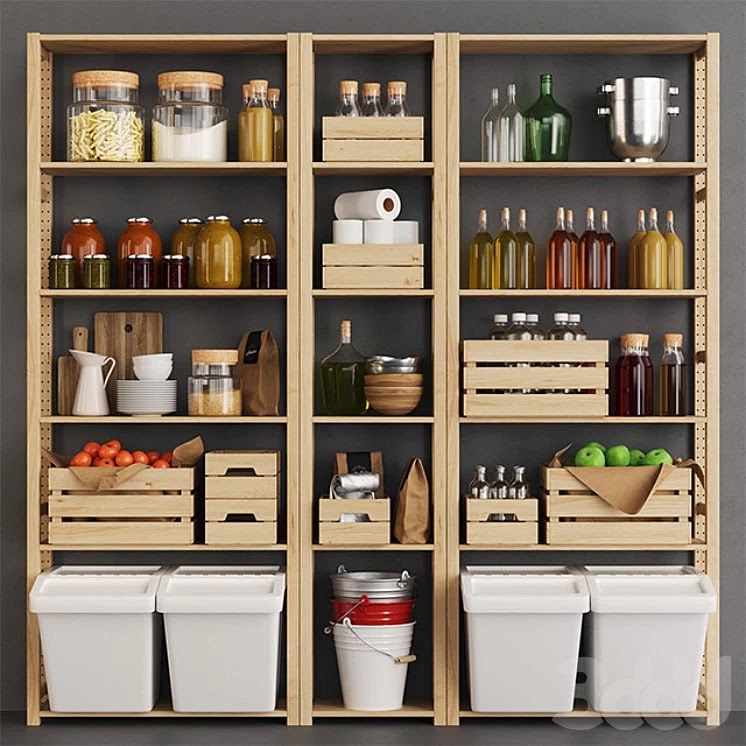 Kitchen/ Other kitchen accessories Ivar Kraft & Crate Pantry