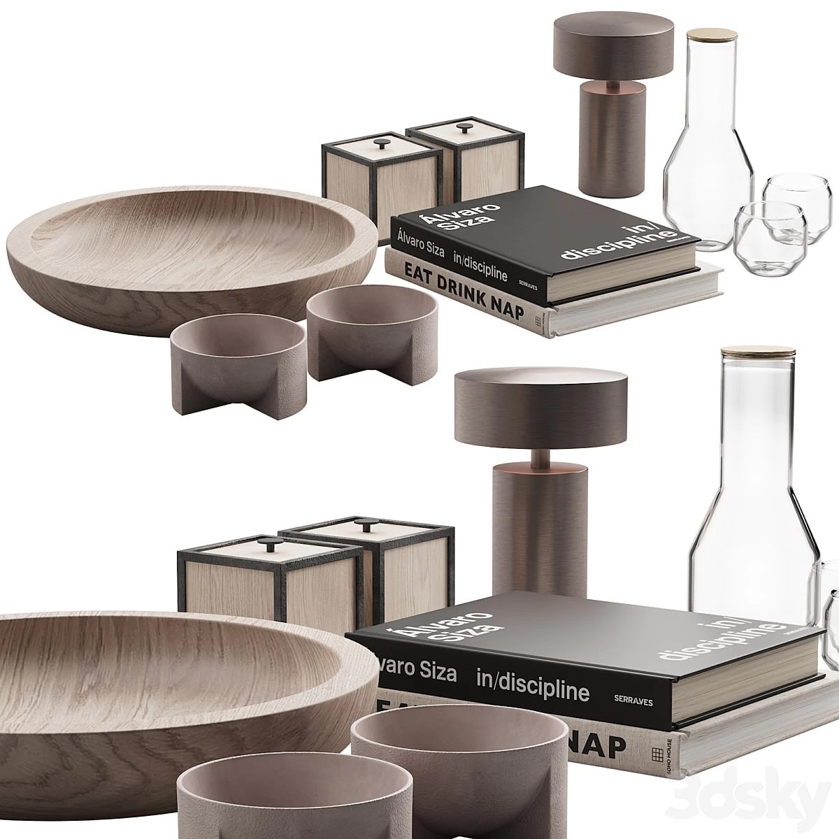 055_Living decor set NATURE ACCESSORIES 02