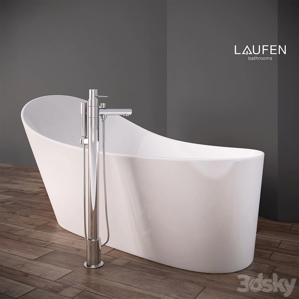 Bathtub mixer Laufen Palomba Collection