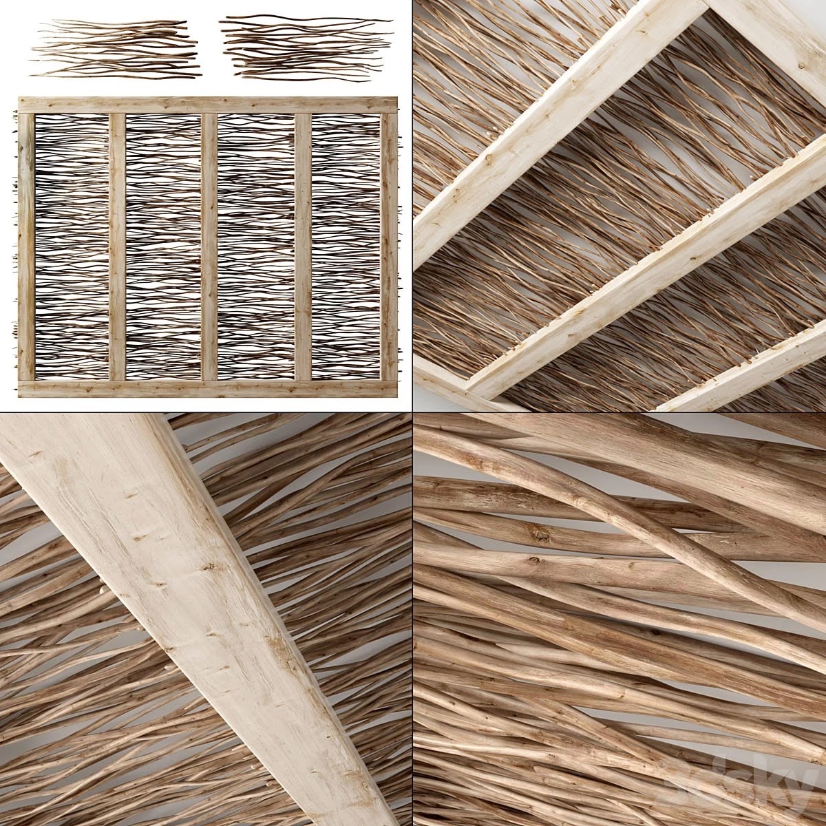 Branch dry old ceiling n1
