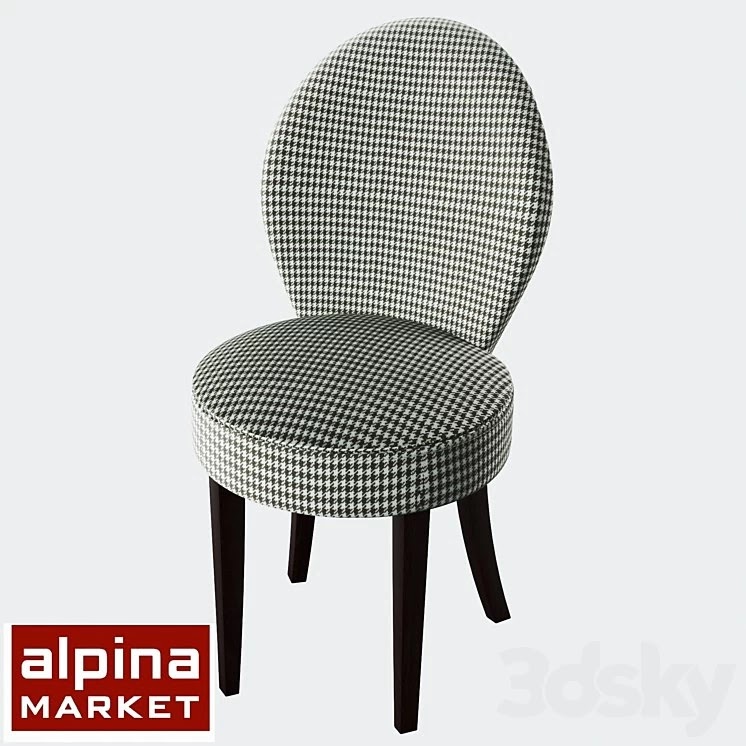 Soft chair IXORA wenge ALP / ST-104/3 / JamieF02